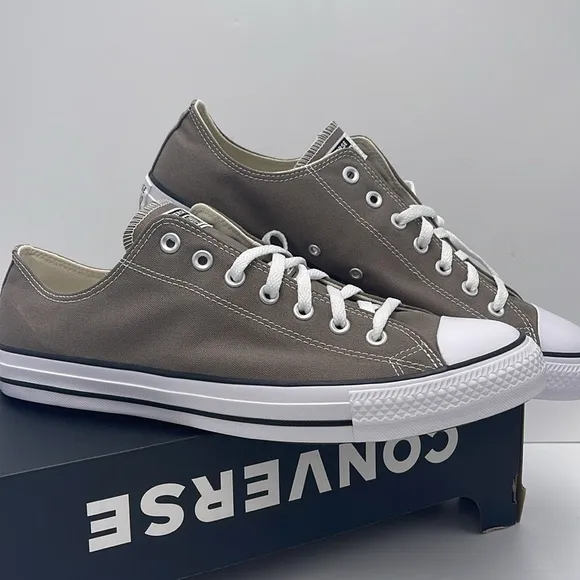 Converse Men's A08631FCTAS OXCLASSIC TAUPE Gray Canvas Sneakers