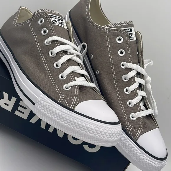 Converse Men's A08631FCTAS OXCLASSIC TAUPE Gray Canvas Sneakers