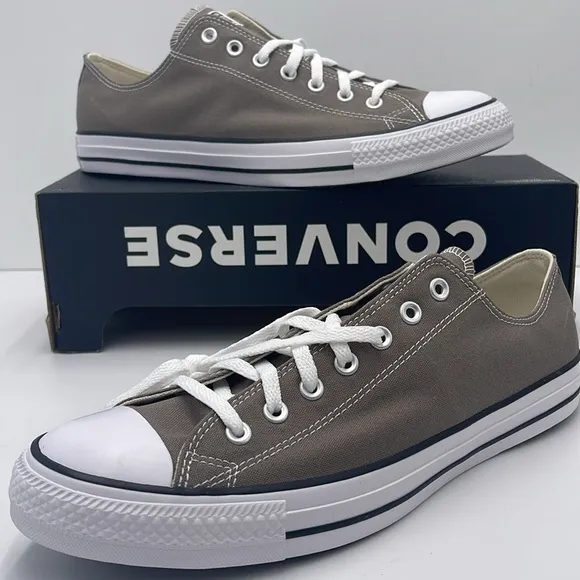 Converse Men's A08631FCTAS OXCLASSIC TAUPE Gray Canvas Sneakers