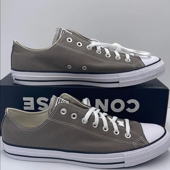 Converse Men's A08631FCTAS OXCLASSIC TAUPE Gray Canvas Sneakers