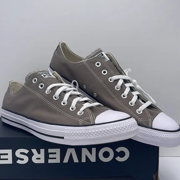 Converse Men's A08631FCTAS OXCLASSIC TAUPE Gray Canvas Sneakers