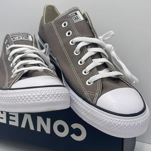 Converse Men's A08631FCTAS OXCLASSIC TAUPE Gray Canvas Sneakers