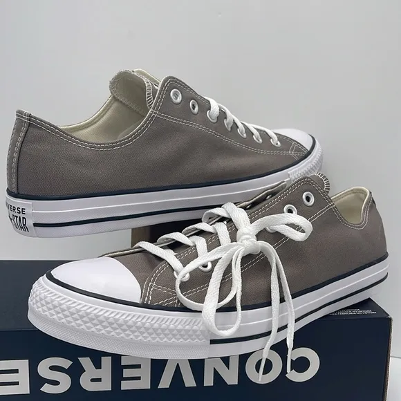 Converse Men's A08631FCTAS OXCLASSIC TAUPE Gray Canvas Sneakers