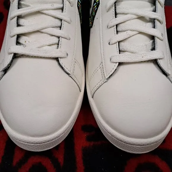 Converse Pro Leather Peace &amp; Unity Shoes 172187C Men's Size 8.5 White