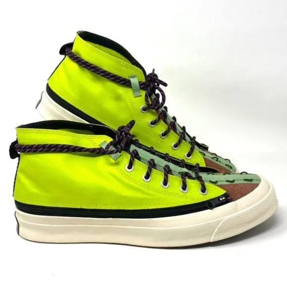 Converse Shoes Womens Deck Star Zip Love Drown Mid Top Size Suede Canvas 170053C