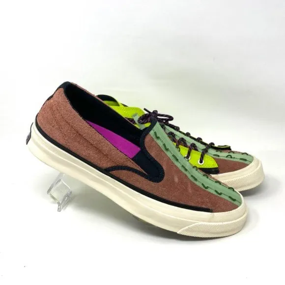 Converse Shoes Womens Deck Star Zip Love Drown Mid Top Size Suede Canvas 170053C