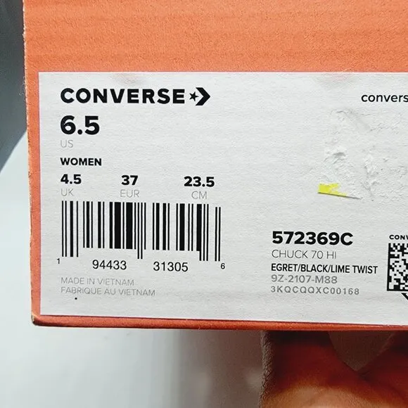 🤩Converse Womens shoes Chuck 70 Hi Skate Sz 6.5 Comfy Velvet Leopard Canvas New
