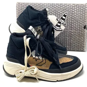Converse x Joshua Vides Weapon CX Women's High Skate Shoes Black Canvas A00715C