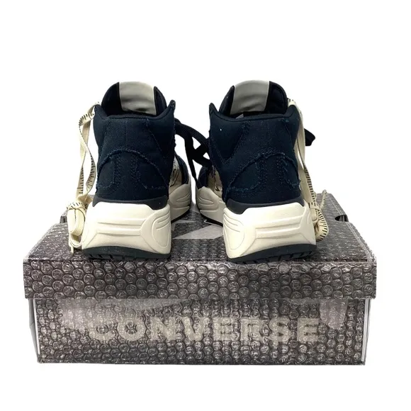 Converse x Joshua Vides Weapon CX Women's High Skate Shoes Black Canvas A00715C