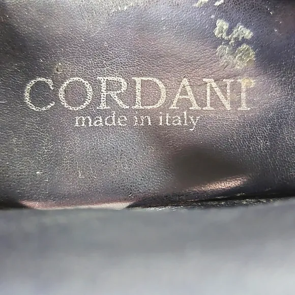 Cordani Womens Italian Blue Suede Wedge Sandals Size 10 (40)