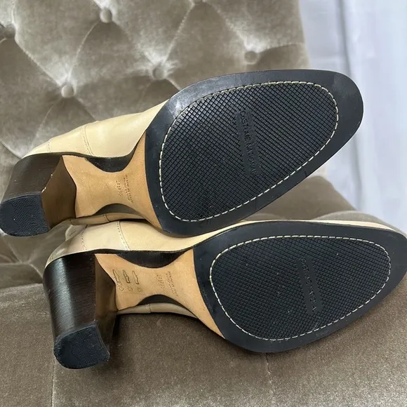 Costume National Italy butter soft leather heeled boots