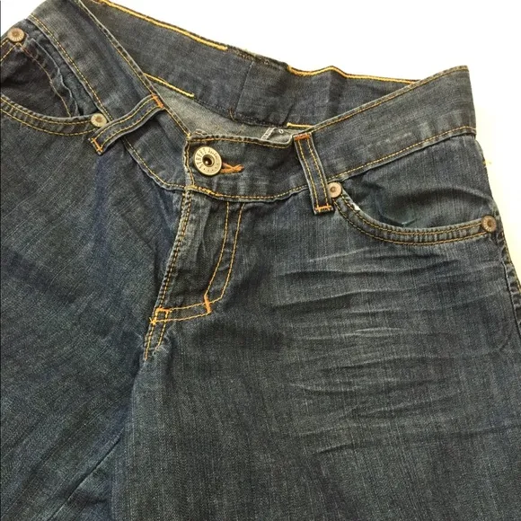 Cropped Denim Culottes / Skort