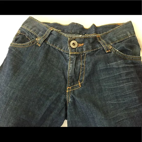 Cropped Denim Culottes / Skort