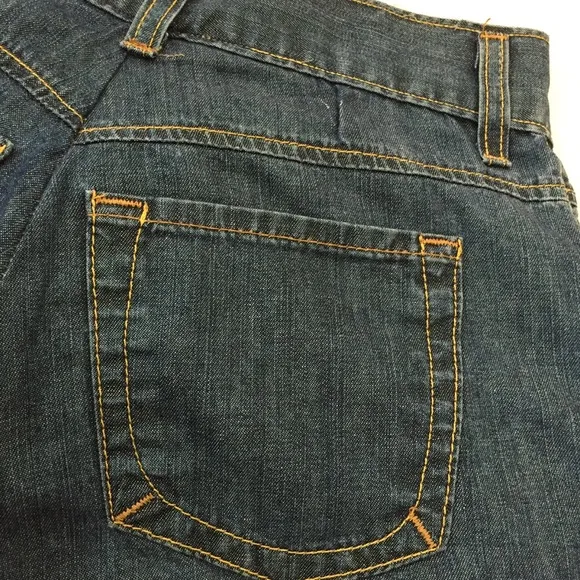 Cropped Denim Culottes / Skort