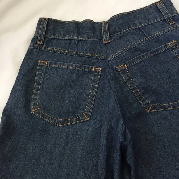 Cropped Denim Culottes / Skort