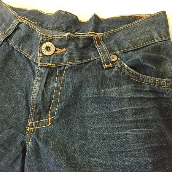 Cropped Denim Culottes / Skort