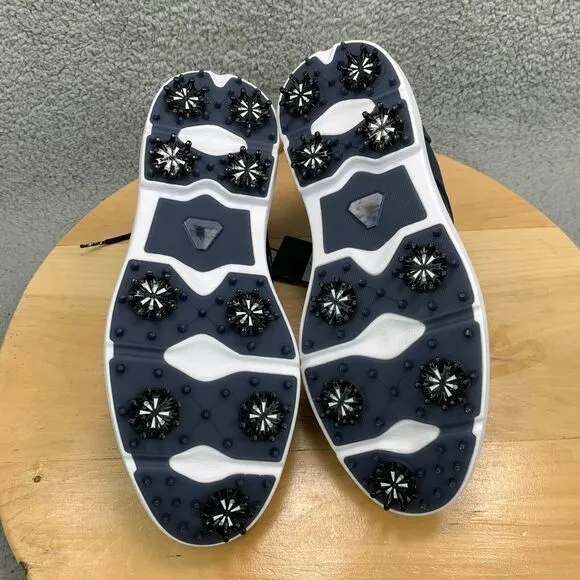 Cuater The Legend Travis Mathew Mens Size 8.5 Golf Shoes Blue Navy Leather NEW