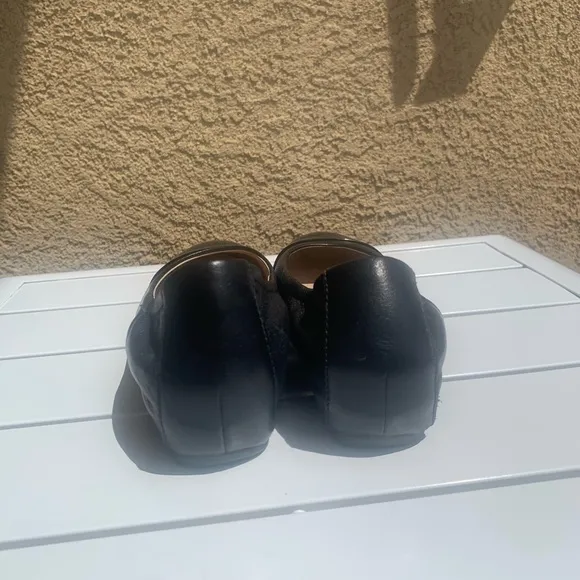 Dansko ballerina flats black leather size 5.5-6 (European 36)