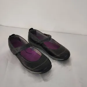 Dansko Black Leather Hadley Mary Jane Shoes Size 9