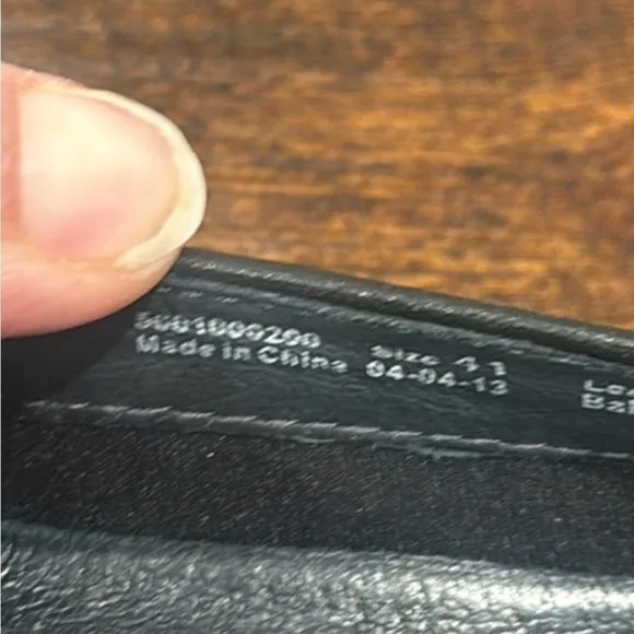 Dansko black pattent leather flats size EU 41 US 10.5