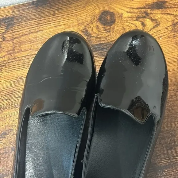 Dansko black pattent leather flats size EU 41 US 10.5