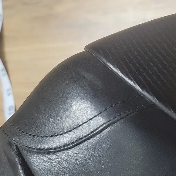 Dansko Bobbi Roll Down Black Leather Heeled Boots