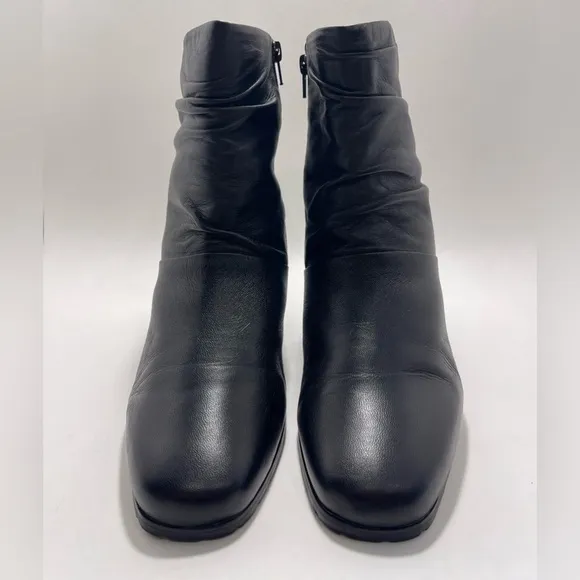 DAVID TATE Women’s Kona Lambskin Boots Size 10W Black