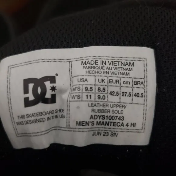 DC Manteca 4 Hi Adys Shoes