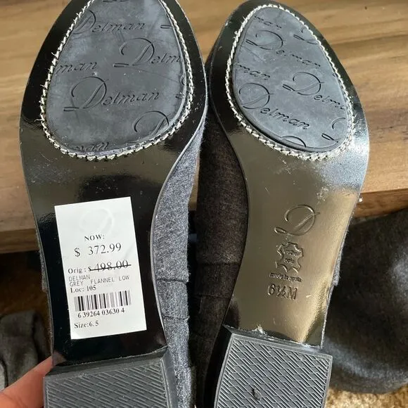 Delman Grey Boots