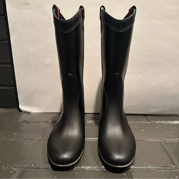 Designer Rain Boots by Fabio Rusconi  Made in Italy High End Boots Women’s 6