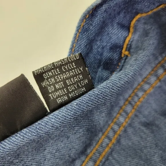 DETAILS 100% Cotton Jean Skirt With Leather