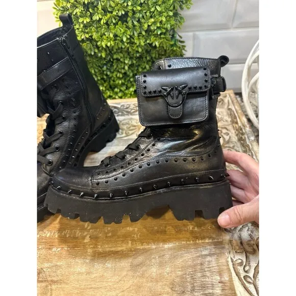 DETAILSPINKO Ankle Boots Women's Black Size 36
