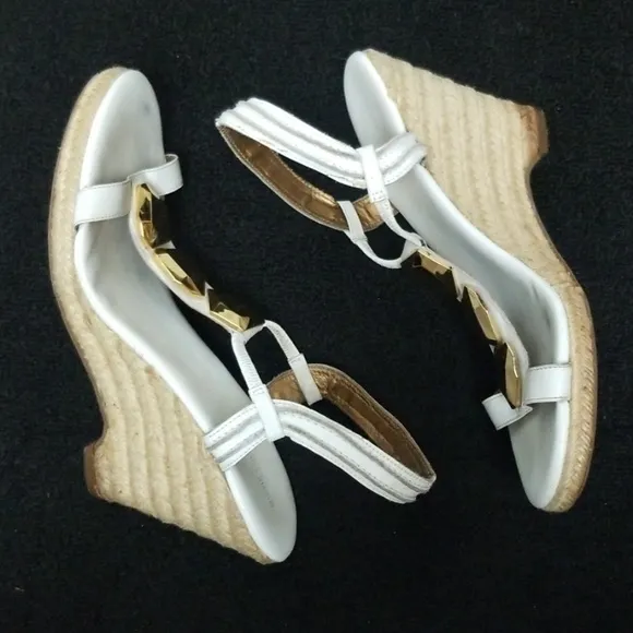 Diane Von Furstenberg ESPADRILLE WEDGES SANDALS