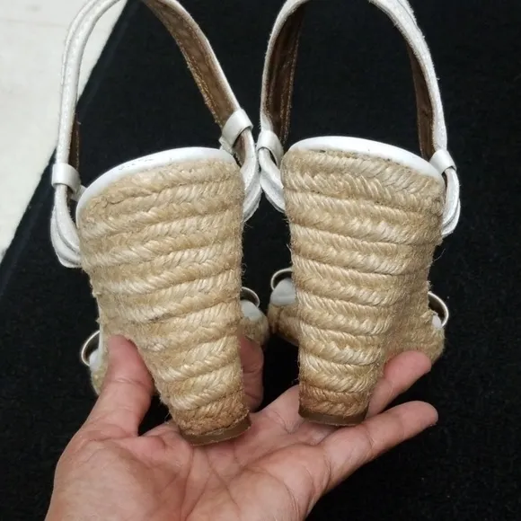 Diane Von Furstenberg ESPADRILLE WEDGES SANDALS
