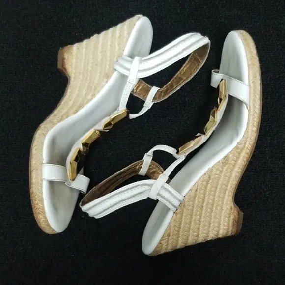 Diane Von Furstenberg ESPADRILLE WEDGES SANDALS