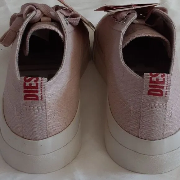 DIESEL Athos 8 Low Women's Sneakers, Pink, Euro size 39, US 8.5 NWT
