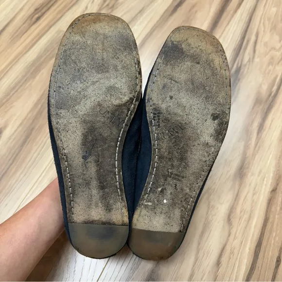 Diesel Onestyle Suede Slip On Loafers Moccasins Shoes Indigo Blue 43/10