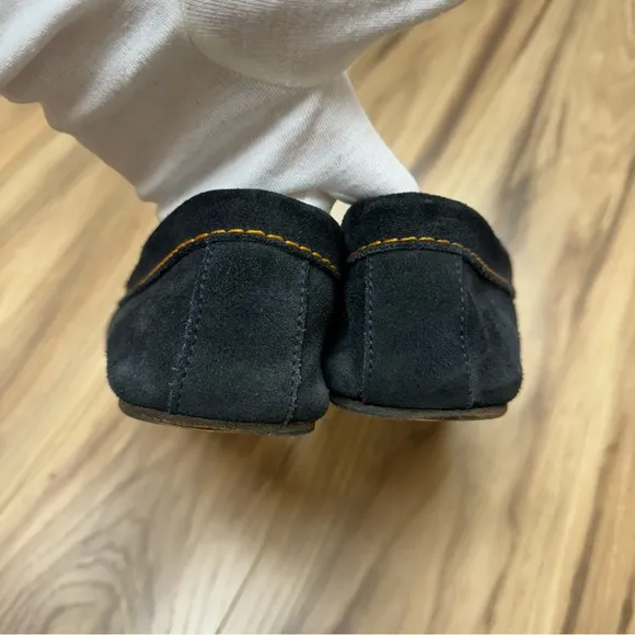 Diesel Onestyle Suede Slip On Loafers Moccasins Shoes Indigo Blue 43/10