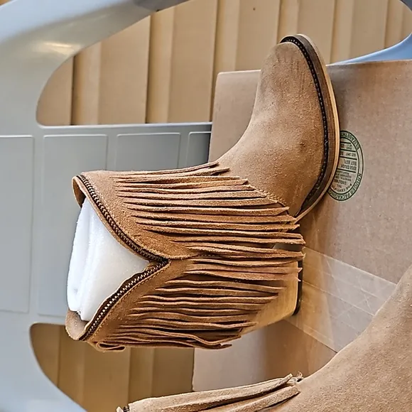 Dingo Fringed Heeled Boots
