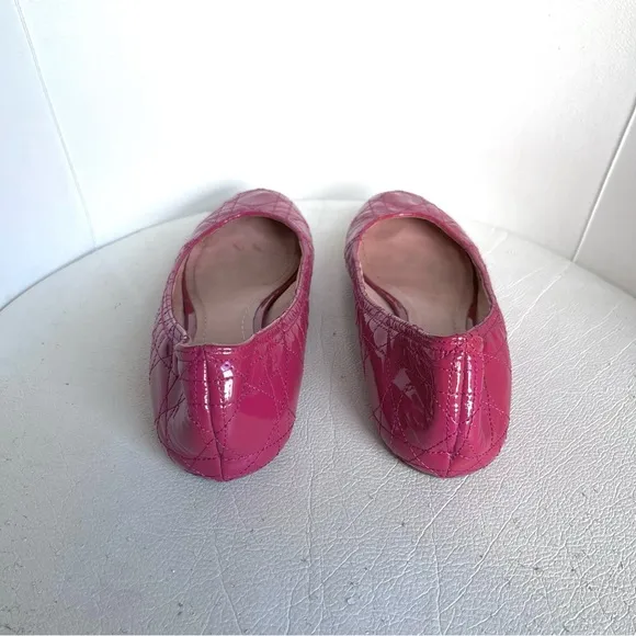 *･๑￫‿ฺ￩๑⊃☆ﾟ.*･｡ﾟDior Patent Leather Ballet Flats