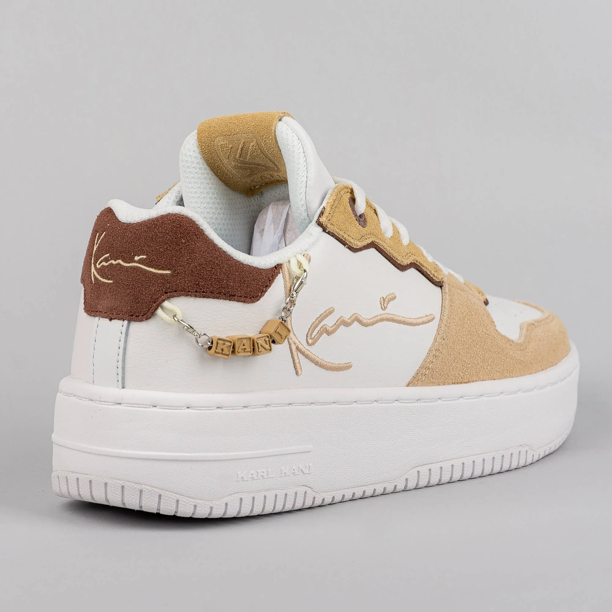 Dámske tenisky Karl Kani Wmns KK Kani 89 UP LOGO PRM Beige/Brown
