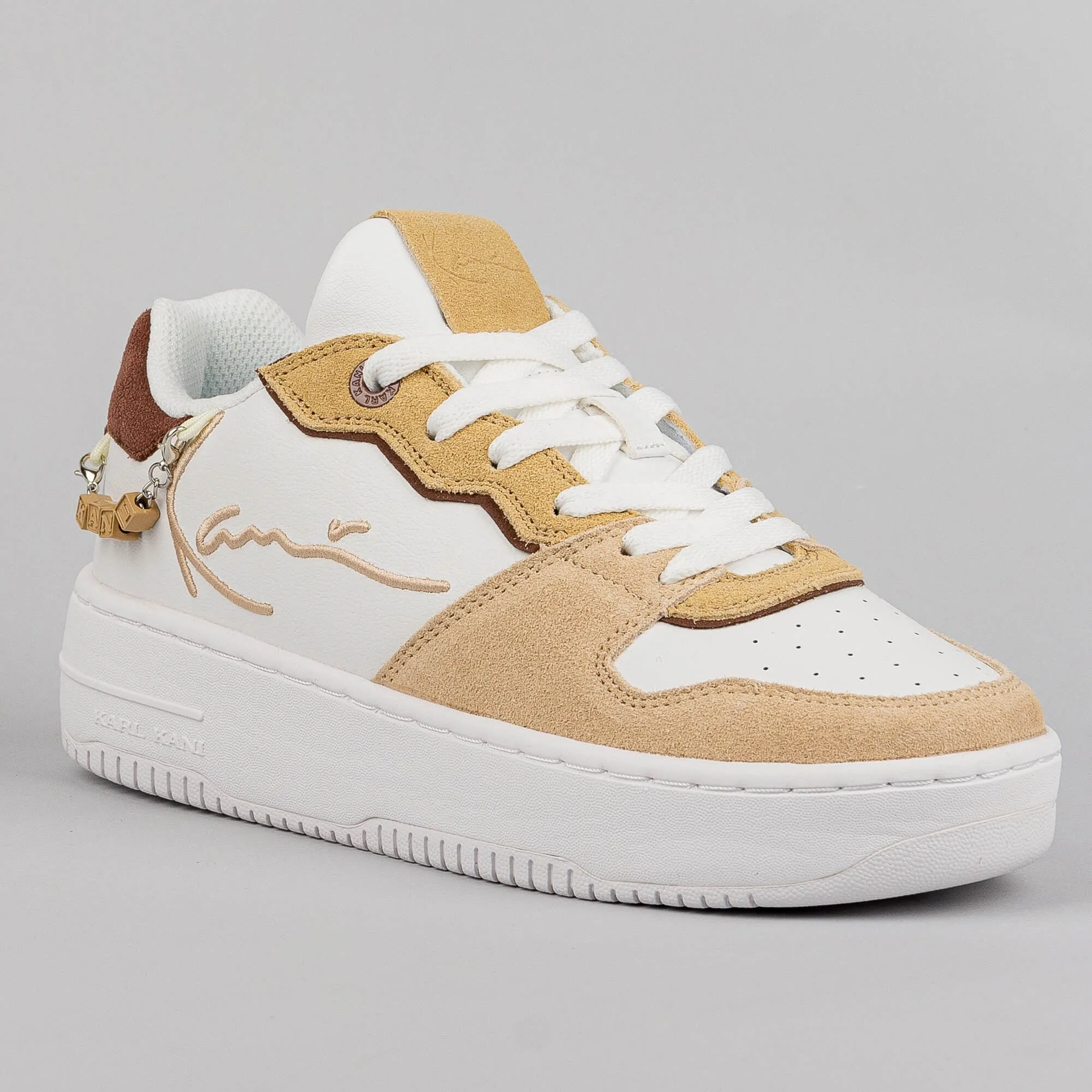 Dámske tenisky Karl Kani Wmns KK Kani 89 UP LOGO PRM Beige/Brown