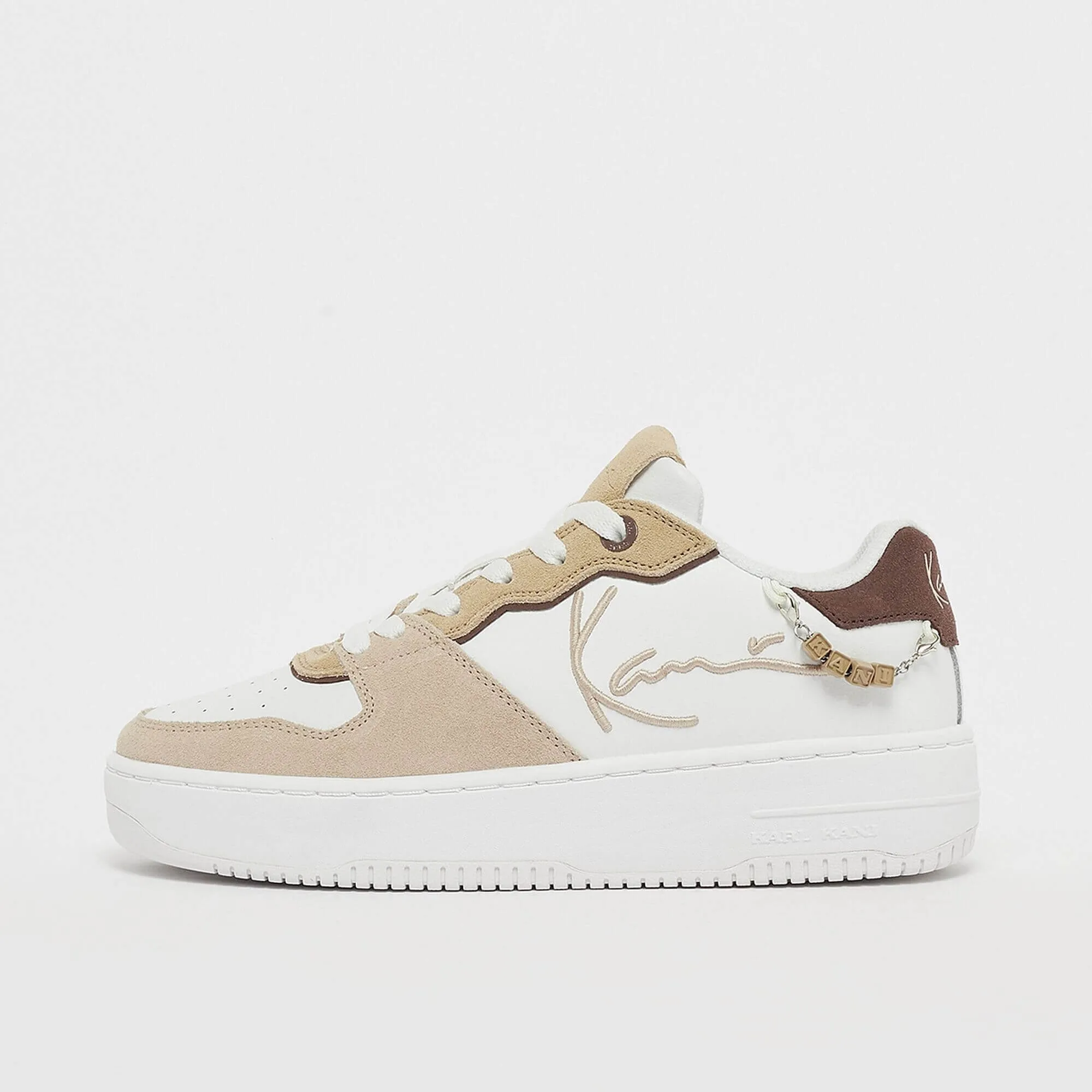 Dámske tenisky Karl Kani Wmns KK Kani 89 UP LOGO PRM Beige/Brown