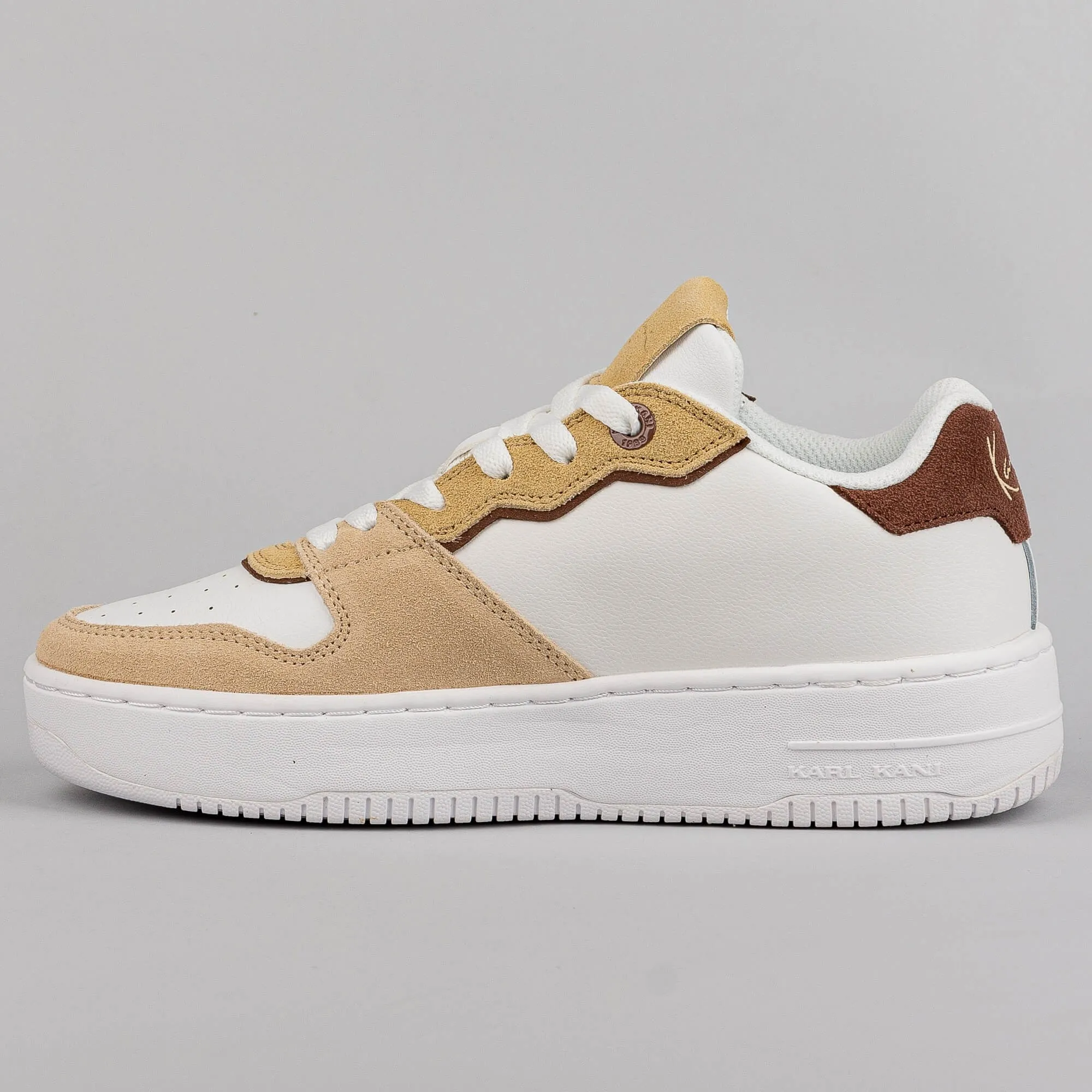 Dámske tenisky Karl Kani Wmns KK Kani 89 UP LOGO PRM Beige/Brown
