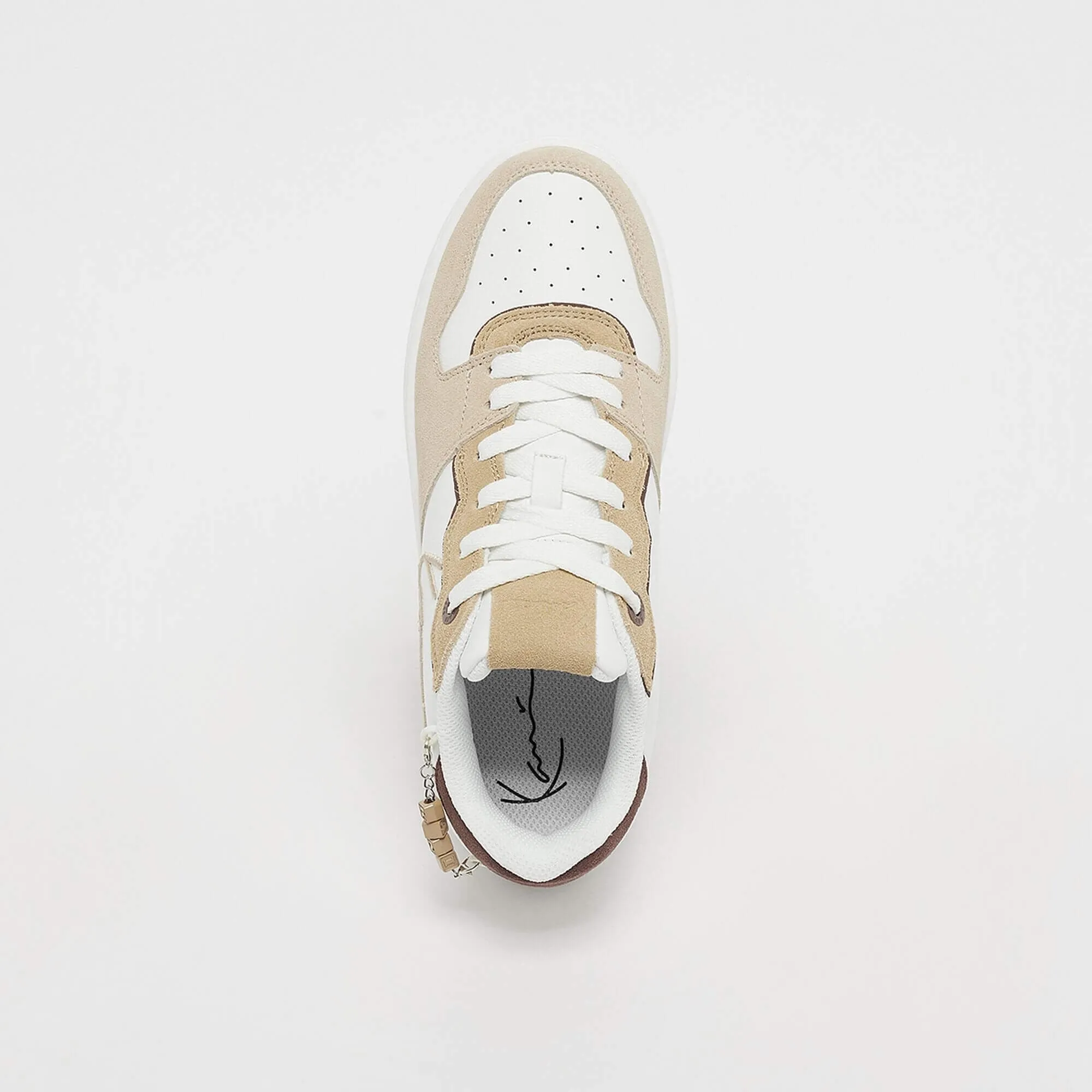 Dámske tenisky Karl Kani Wmns KK Kani 89 UP LOGO PRM Beige/Brown