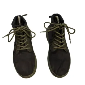 Doc Dr. Martens Bonny Chukka Boots Brown Mens 9 6-Eye Lace Up Shoes Canvas Suede