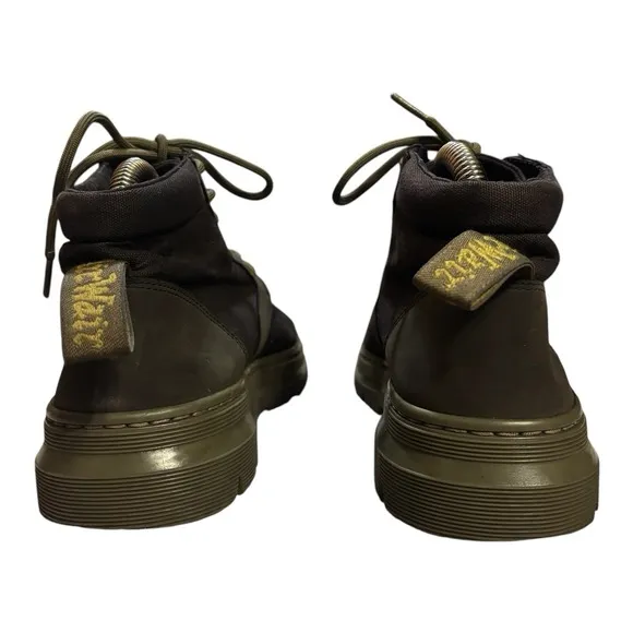 Doc Dr. Martens Bonny Chukka Boots Brown Mens 9 6-Eye Lace Up Shoes Canvas Suede
