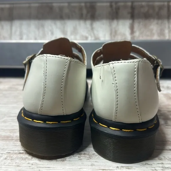 DOC MARTENS 8065 SMOOTH LEATHER MARY JANE SHOES Women’s Sz 8L AW004