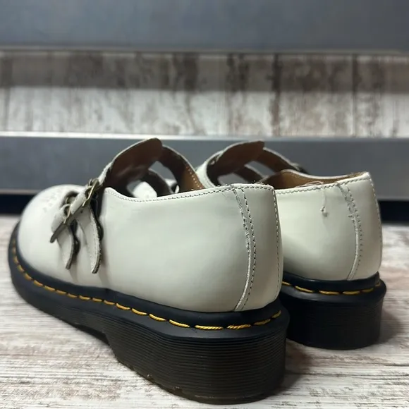DOC MARTENS 8065 SMOOTH LEATHER MARY JANE SHOES Women’s Sz 8L AW004