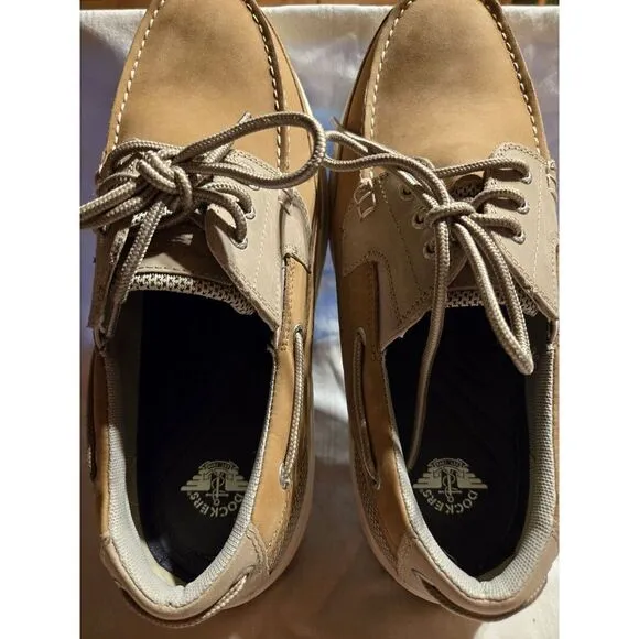 Dockers Mens Beacon Genuine Leather‎ Casual Classic Boat Shoe with NeverWet 11M